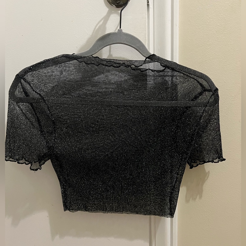 One size fits all, see through SHEIN top